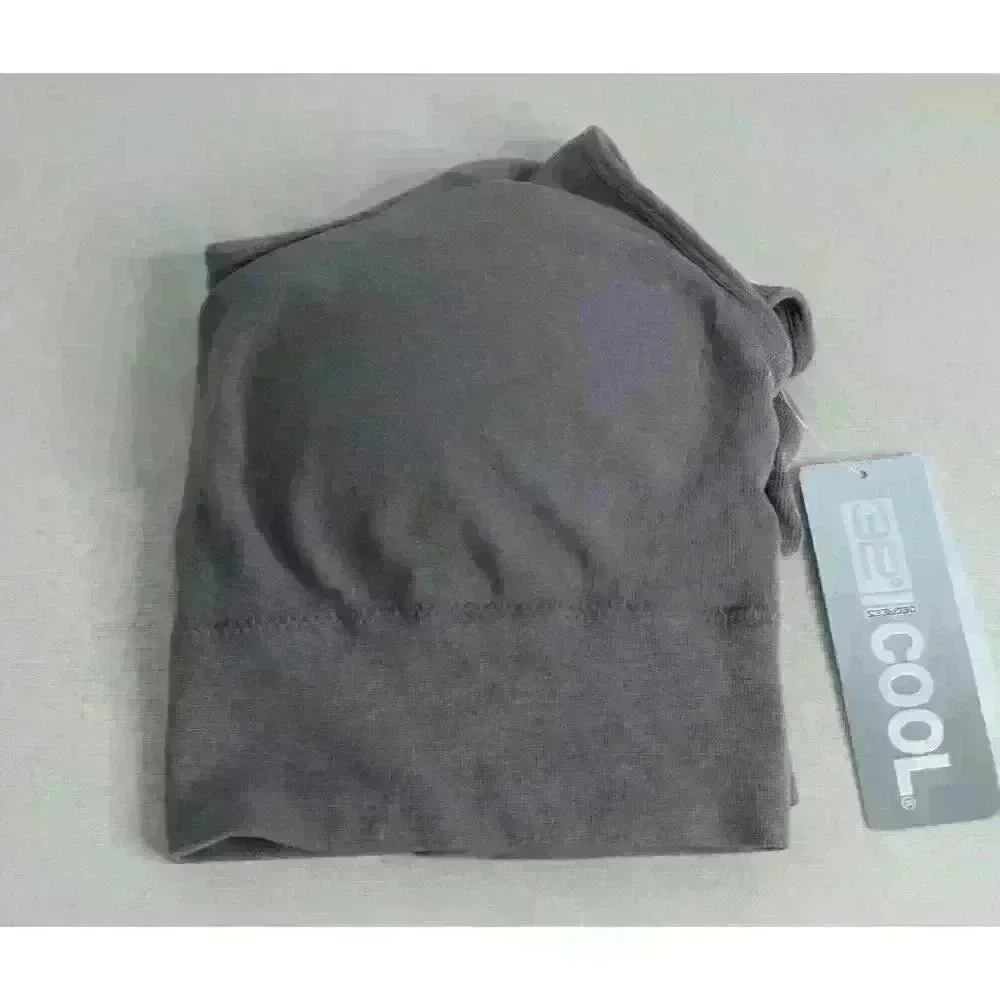 New Women's‎ 32 Degrees Cool Steel Gray Seamless Racerback Sports Bra Size L NWT